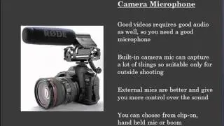Essential Digital Video Equipment