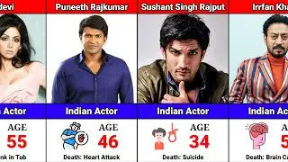 How Famous Indian Actors Died | Famous Indian Bollywood Actors Died