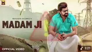 Madam Ji (Official Video) Masoom Sharma | Amar Karnawal, Pinna Music | New Haryanvi Song 2025👑