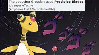 Cotton Guard Ampharos = TOTAL DESTRUCTION FOR GROUDON - Ampharos Sweep || Pokemon Showdown.