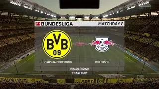 FIFA 18 Gameplay - Borussia Dortmund vs. RB Leipzig