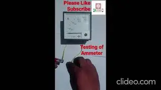 DC Ammeter Analog Panel Meter  in 96x96mm #electrical #automobile #panel #electronic #electrician