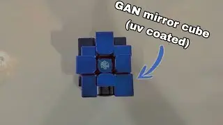 Unboxing of Gan mirror cube(uv coated) version