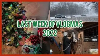 Winter Storm | Last Week of Vlogmas 2022