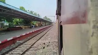 Jirat Station View Inside The 13466 Malda Town - Howrah Junction Intercity Express 😲