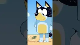 Bingo's Stickbird For Real Life! 🏖️ | Bluey #ytshorts