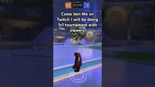 Come Join Me on Twitch! Link in bio or FweatySlapsRL #rocketleague #gaming #streamer #smallyoutuber