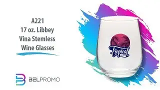 A221 | Wholesale 17 oz. Libbey Vina Stemless Wine Glasses