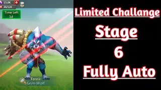 Lords mobile bloodlust limited challenge stage 6 fully auto|Grim Wolf challenge stage 6 fully auto