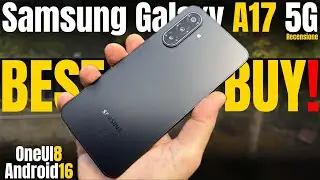 Samsung Galaxy A17 5G Recensione UNICO BEST BUY CONCRETO A 150&euro;! Android16 OneUI8 e 6 Anni di MAJOR!