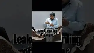 leaked recording of scammer| Threat artists