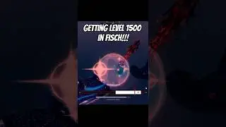 Getting the NEW Level 1500 Rod in Fisch!!! #fisch #roblox