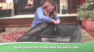 Assembly Instructions - Ornament Storage Bag with Top Pockets