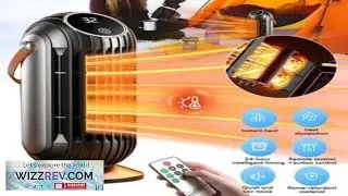 1500W Portable Electric Space Heater Garage Hot Air Fan for Indoor Large