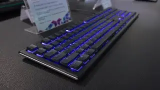 Ducky Blade with CHERRY MX Low Profile @ Computex 2018