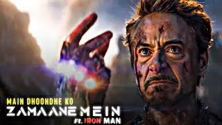 Iron man | Main dhoodne ko zamaane mein - @zexer_youtube  | Avengers hindi music video