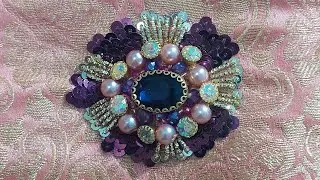 How to make Embroidery Design|aari work design