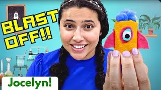 Let's build a rocket! 🚀 | Science Experiments for Kids | DIY science