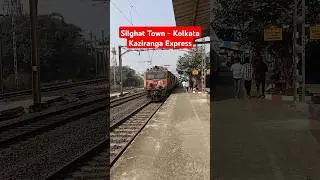 Silghat Town - Kolkata Kaziranga Express #shorts #trending #viral #vlog #travel #train #railway#tour