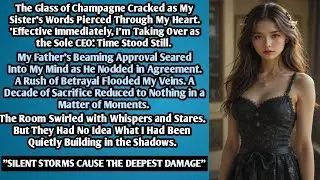 My Sister's Hurtful Words Shattered the Silence  But My Quiet Revenge Altered Everything