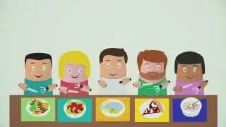 Cosa ti porto? I piatti che vuoi, a casa tua. (motion graphics)