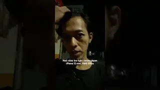 Hasil video low light iphone 12 mini, 1080 30fps