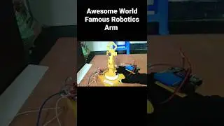 Gesture Control Robotics Arm #roboticsarm #robotics #arduinorobot #gesturecontrol