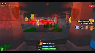 Roblox Treasure Quest #50 Defeating Goldenback With 1 Inferno Flare Wave