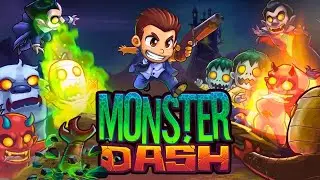 Monster Dash Lite By Halfbrick Studios Gameplay - Android 