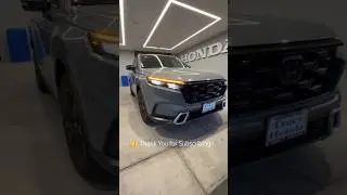 👀 quick look 2026 CR-V Hybrid Sport Touring Urban Gray Pearl #honda