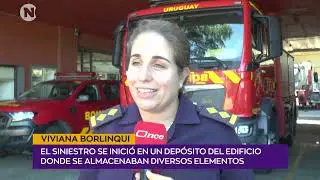 Incendio en hostel de Punta del Este