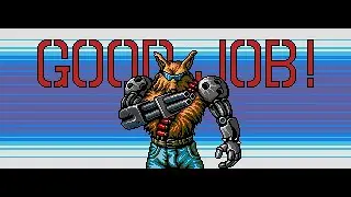 Contra: Hard Corps (JP) - Fang, Lab/Fight | Speedrun in 18:17.600 (World Record)