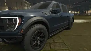 3M Gloss Boat Blue Vinyl Wrap on Ford F150 Raptor Showcase