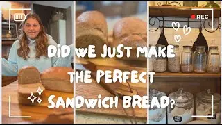 Fresh Milled Flour:  The Perfect Sandwich Bread FINALLY!