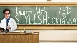 LEARN WITH STYLISH | IN DEPTH GAME COMMENTARY - ZED VS ORIANNA