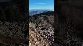 Иду на Ештед по крутой тропе