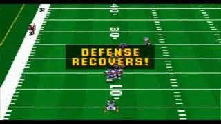 John Madden Football '93 SNES Gameplay HD