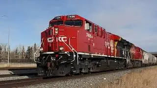 Horn Show!! CPKC 401 Westbound Laggan Subdivision Mile 8 N.W. Calgary, Alberta - February 13, 2026.