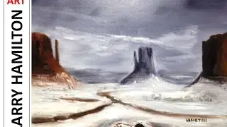 Paint Along with Larry Hamilton - Oil Painting Class - Jan. 21, 2015 