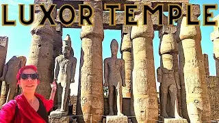 Luxor Temple In The Ancient City of Thebes