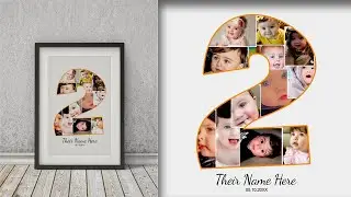 Create a Stunning Birthday Collage in Photoshop &ndash; Easy Tutorial!