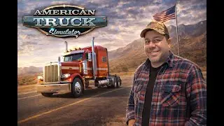 American Truck Simulator - Gameplay Aleatória - Live #1