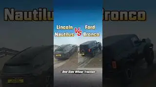 Lincoln Nautilus VS Ford Bronco #automobile #ford #lincoln #suv