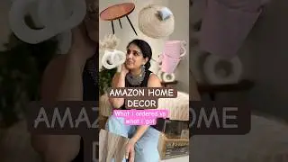 AMAZON HOME DECOR HAUL- What i ordered vs what i got! #amazonfinds  #homedecor