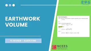 Earthwork Volume | FE EXAM SURVEYING