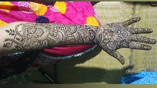 Bridal Mehndi |Floral Dulhan Mehendi Designs 2026 |New Front Hand Henna Design @nehacreations4456 