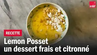 🍋 Lemon Posset 🇬🇧 un dessert frais et citronné - Les recettes de François-Régis Gaudry