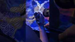 Creative shot with a Magic Arm #videography #behindthescenes #magicarm
