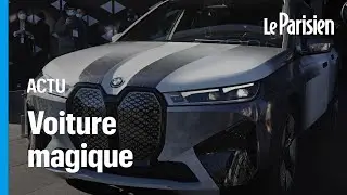 Автомобиль, меняющий цвет в мгновение ока: BMW произвела фурор на выставке CES в Лас-Вегасе.