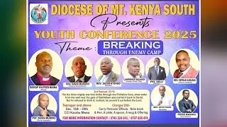 SPIRITUAL WARFARE || DIOCESE OF MT.KENYA SOUTH YOUTH CONFERENCE 2025 AFTERNOON SESSION ||REV CEPHAS